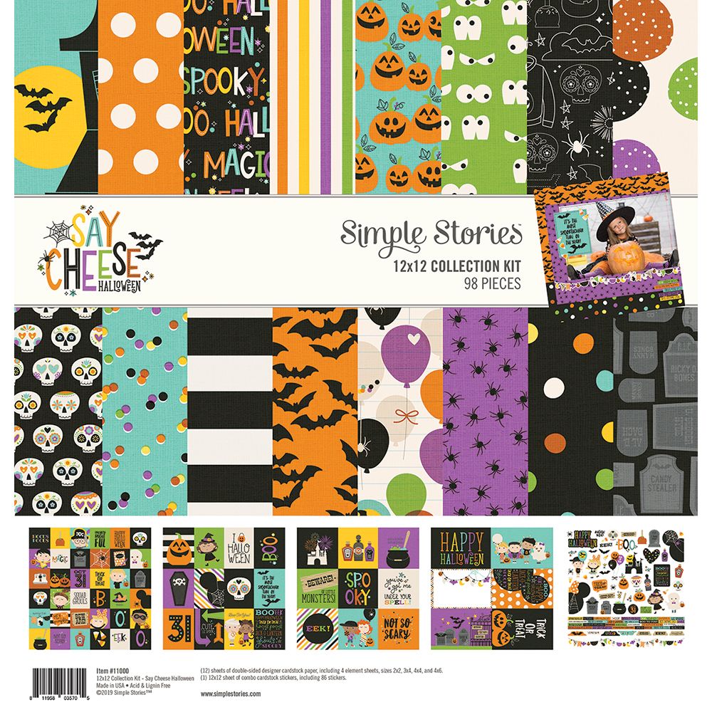 Simple Stories Say Cheese II Collection 12 X 12 Paper Kit