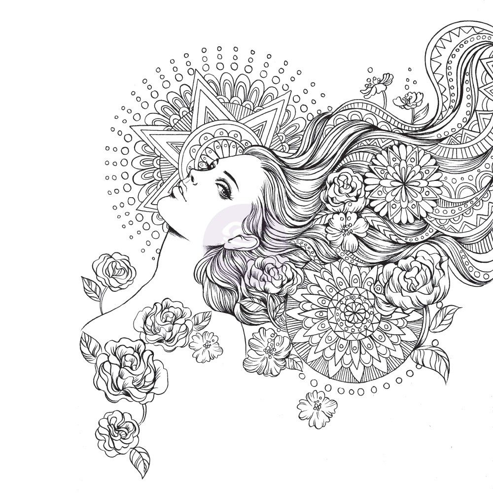 Prima Marketing Prima Princess Stamp-Giselle