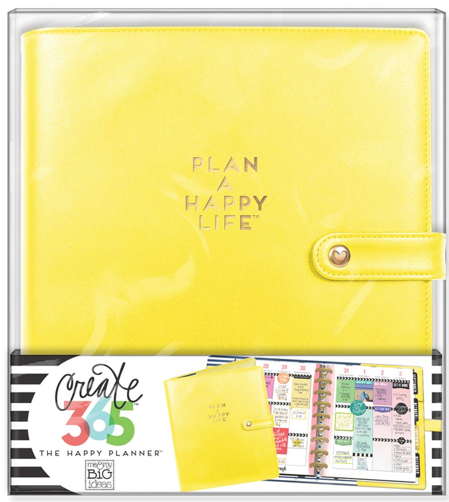 Rose Gold me & my BIG ideas  CODC-05 Create 365 The Happy Planner Classic Deluxe Cover 