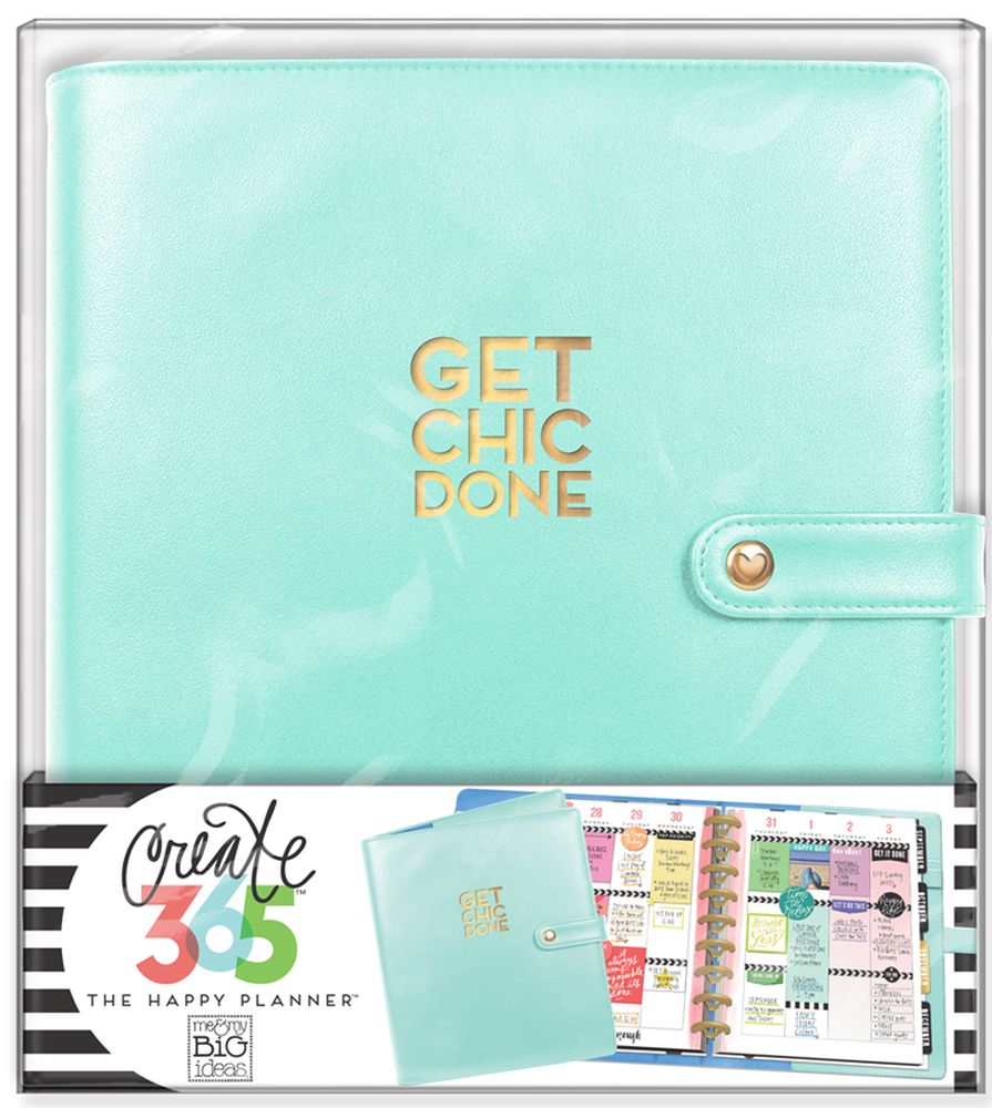 Mint Me and My BIG Ideas CODC-04 Create 365 The Happy Planner Classic Deluxe Cover 