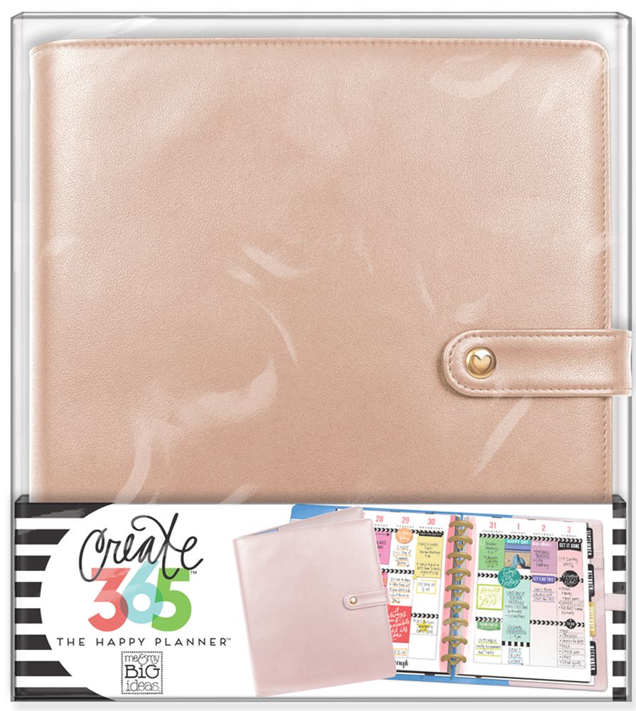me & my BIG ideas  CODC-05 Create 365 The Happy Planner Classic Deluxe Cover Rose Gold 