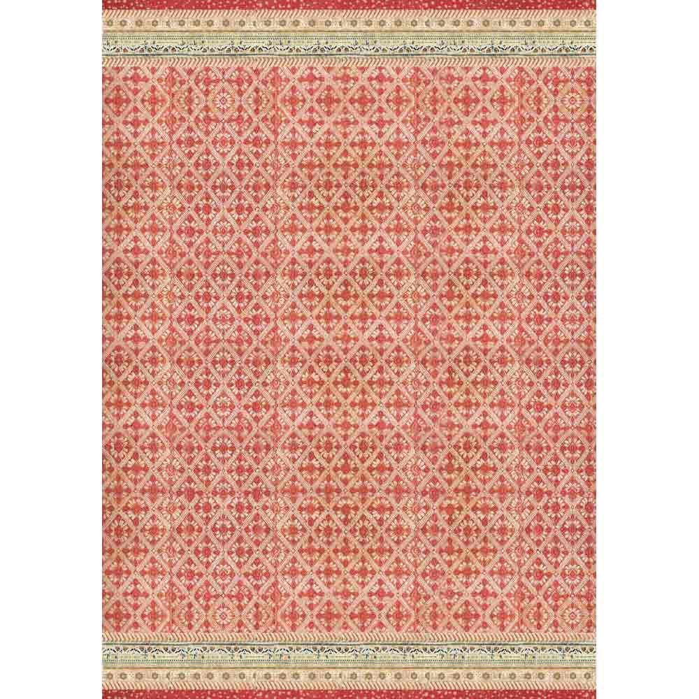 Rice paper Decoupage Scrapbooking Sheet Red Texture