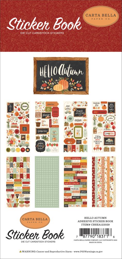 Bella hello autumn carta 